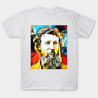 John Muir Abstract Portrait | John Muir Abstract Artwork 15 T-Shirt